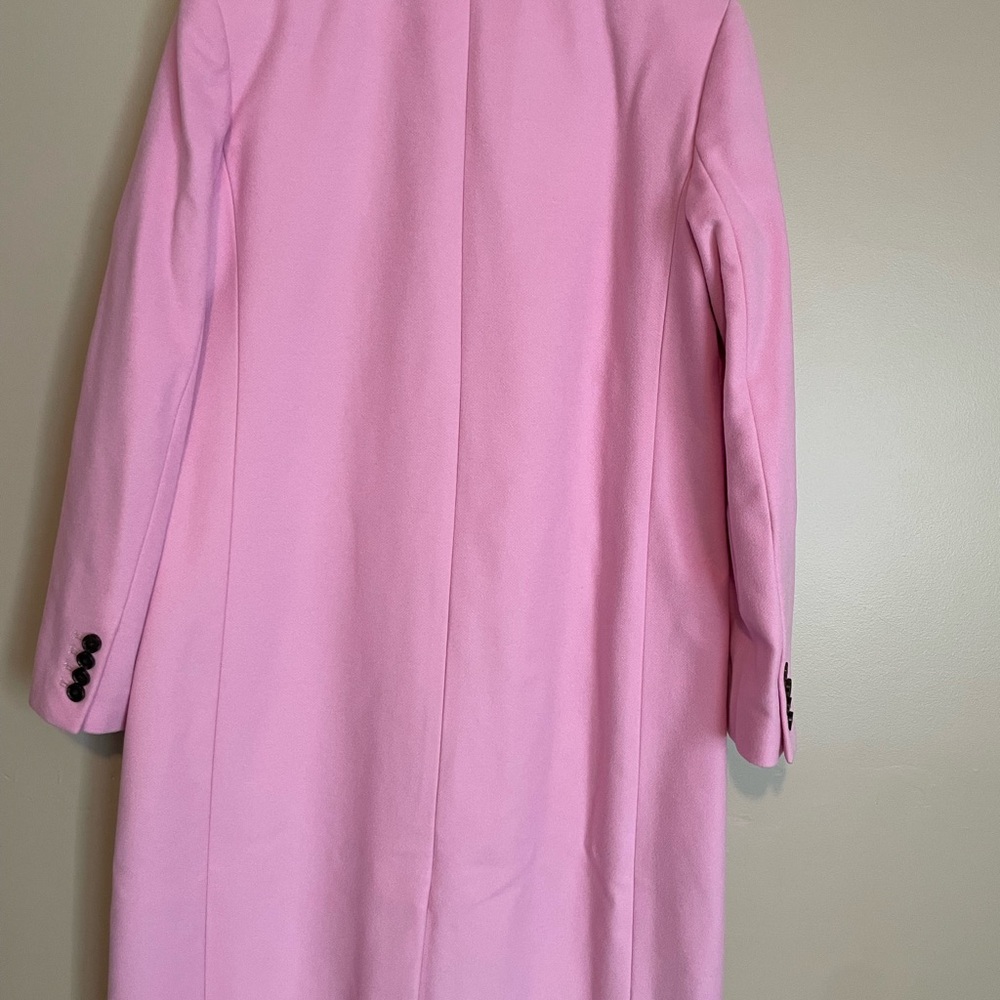 ✨NWT✨  J. Crew Alfie Topcoat in Picador Pink Italian Wool Blend Coat - Picture 7 of 14